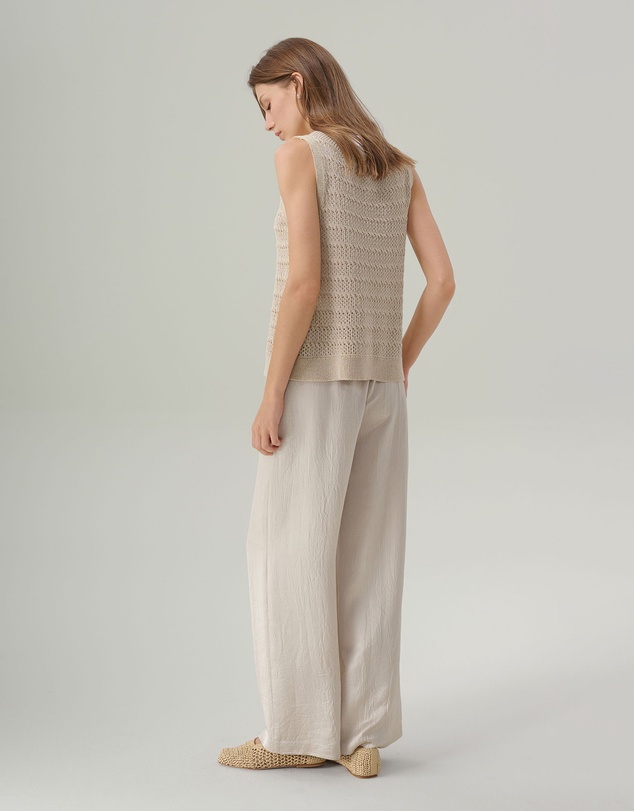 IDA+S - Miri Satin Wide Leg Pant
