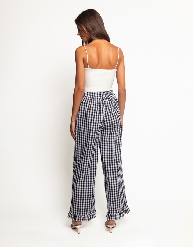 Petal & Pup - Marina Pant - Black Gingham