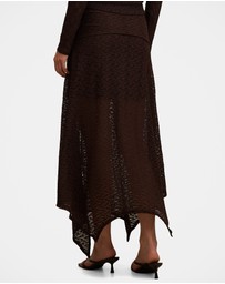 Forever New - Alex Hanky Hem Lace Skirt