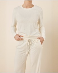 Gingerlilly - Ellie Lightweight Velour Cable Knit Set