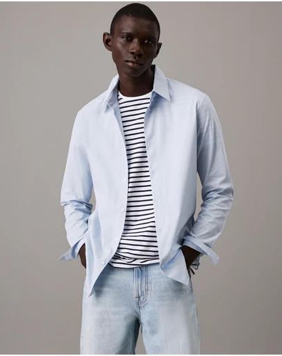 Calvin Klein - Slim Stretch Poplin Shirt