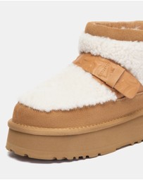EVERAU - EverAU Ugg Short Maphie Cow Suede Upper UGG Boots
