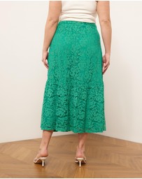 Atmos&Here Curvy - Vida Lace Midi Skirt