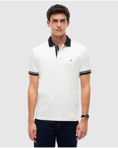 Tommy Hilfiger - Regular Fit Interlock Contrast Polo Shirt