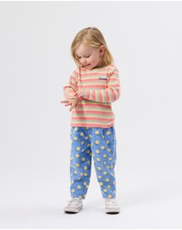 Goldie + Ace - Essential Stripe Rib Top - Babies-Kids