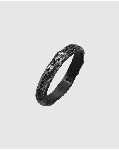 Haze & Glory - ICONIC EXCLUSIVE - Sun Chaser Ring in Oxidised 925 Silver