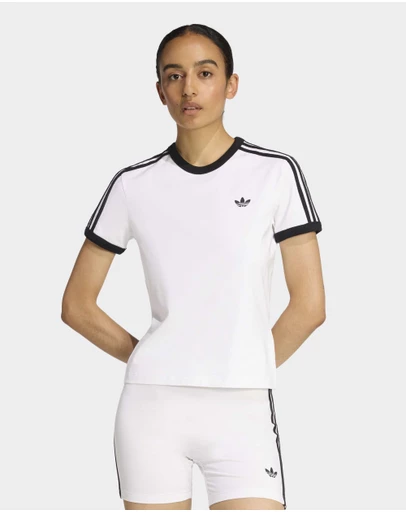 adidas Originals - 3 STRIPES SLIM TEE Womens