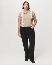 M.N.G - Matilda High-Rise Straight-Fit Jeans