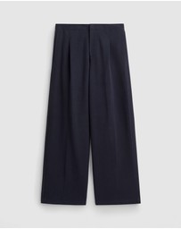 COS - Oversized Wide-Leg Jersey Trousers