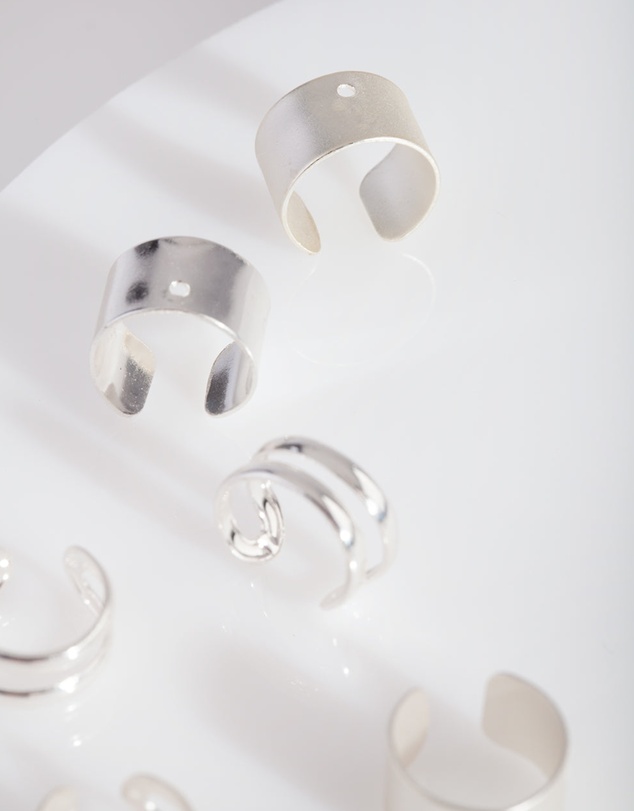 Lovisa - Silver Open Ear Cuff Pack