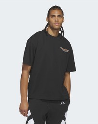 adidas Performance - Anthony Edwards Face Graphic T-Shirt Mens