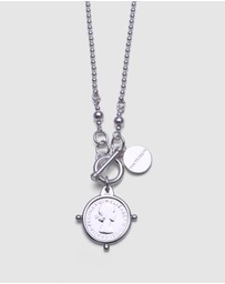 Von Treskow - Fine Threepence Coin & Plate Necklace
