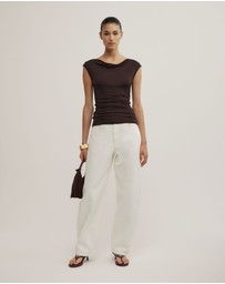 Witchery - Draped Jersey T-shirt
