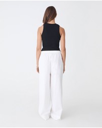 Forcast - Bronte Cotton Drawstring Pants