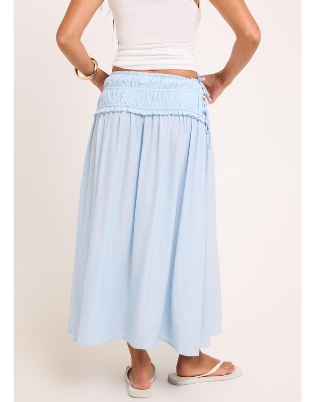 Subtitled - Chloe Shirred Midi Skirt