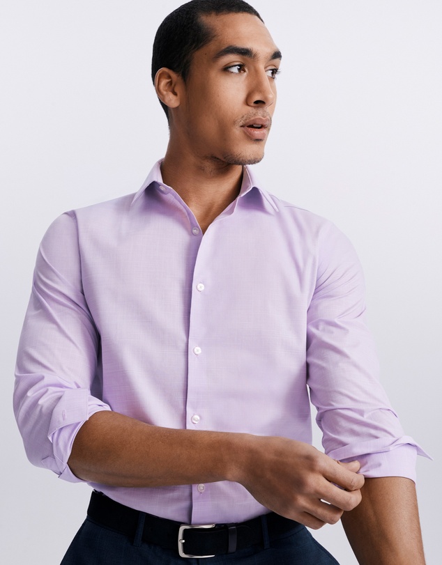 Van Heusen - Plain Slub Shirt