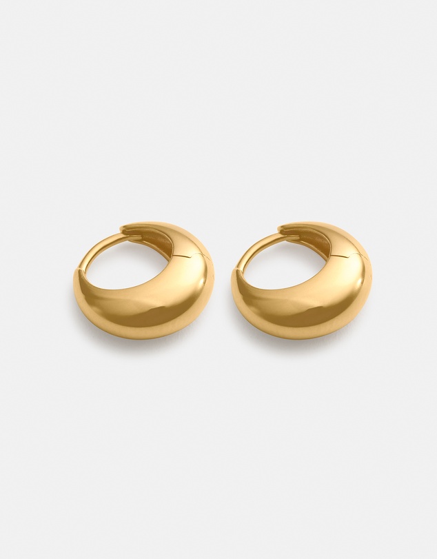 Kirstin Ash - Indigo Hoops Small