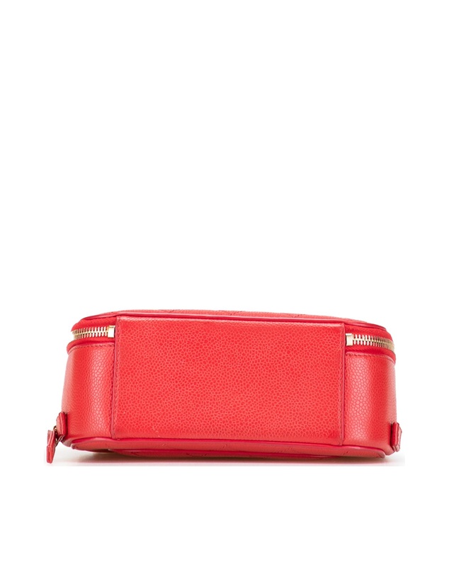 Pre-Loved by Azura Reborn - Pre-Loved Small Quilted Caviar Top Handle Camera Bag