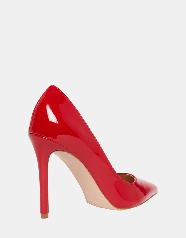 Steve Madden - Evelyn Red Patent Heels
