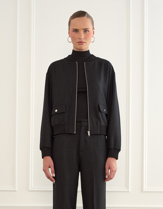 Aqua Blu Australia - Nyx Cameron Bomber Jacket