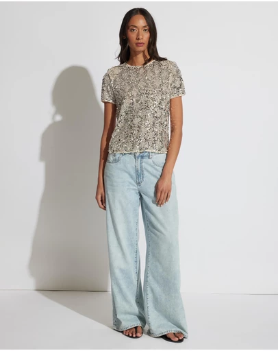 Decjuba - Millie Embellished Tee