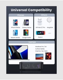 Ugreen - UGREEN Nexode 100W USB C GaN Charger-4 Ports Wall Charger