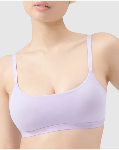 adidas Sportswear - Active Essentials Wirefree Cotton Scoop Bralette