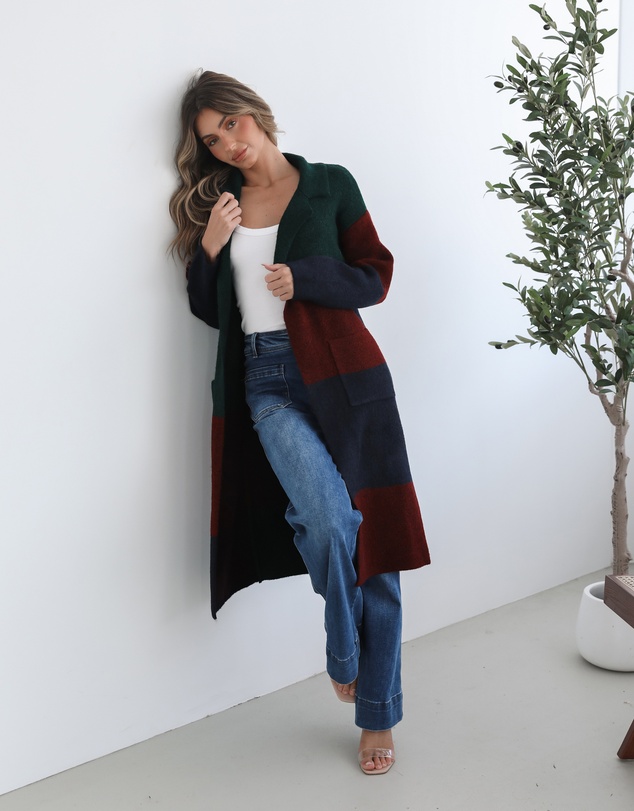 Esther & Co - Perrine Coatigan - Wine Check