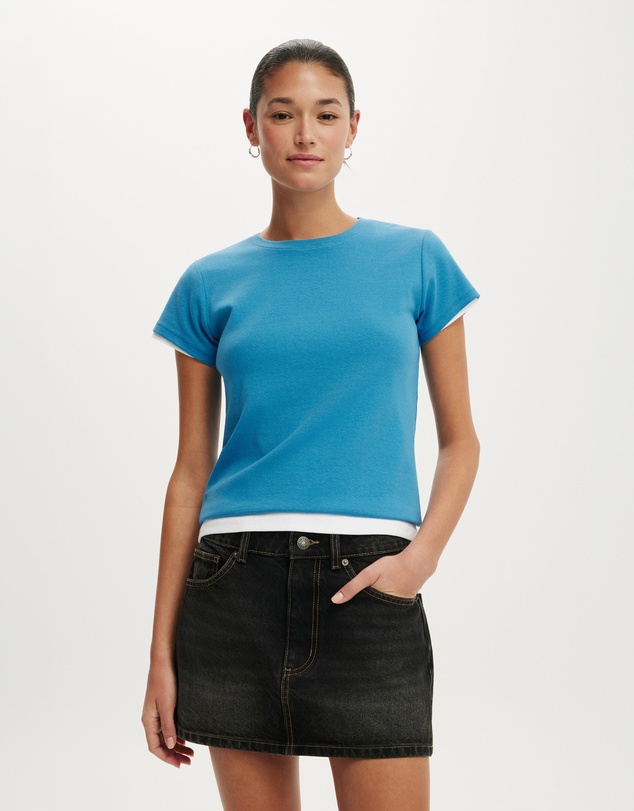 Cotton On - Original Denim Mini Skirt