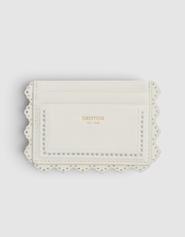 Oroton - Broidery CC Sleeve Card Holder
