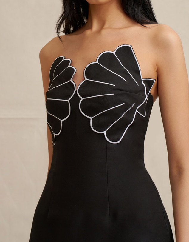 BY JOHNNY. - Kimora Shell Strapless Midi Dress