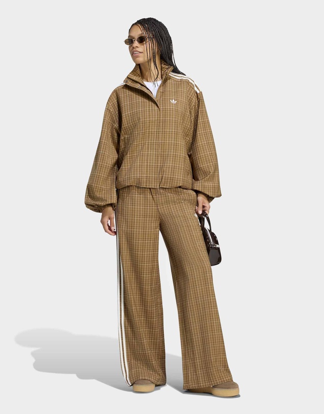 adidas Originals - LOOSE CHECK TRACK PANTS Womens