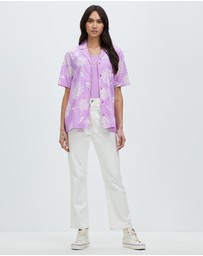 Brixton - Bunker Garden Floral Boyfriend SS Shirt
