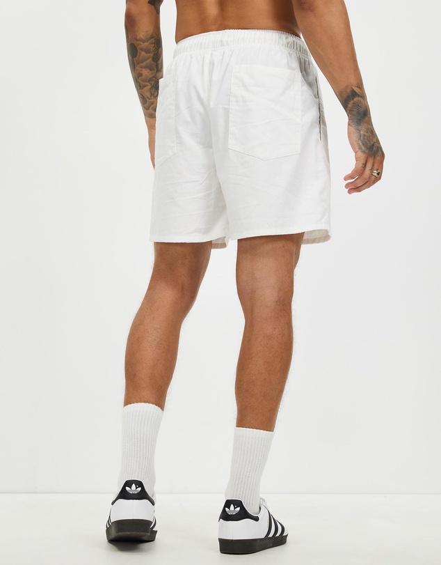 Surrounded By Ghosts - The Andradite Linen Drawstring Shorts