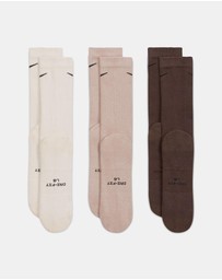Nike - Nike Everyday Elevated Crew Socks 3-Pack