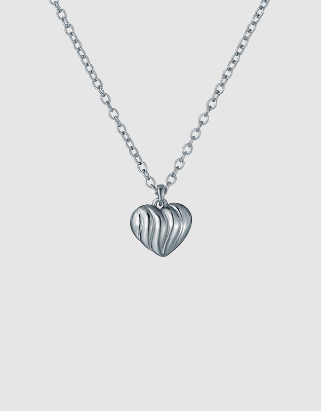 Ted Baker - ROSA: Ripple Heart Adjustable Pendant Necklace