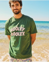 Skwosh - Hooley Dooley Slang Tee in Green