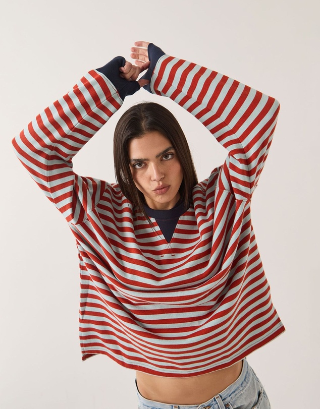 Brixton - Retro Long Sleeve Crew