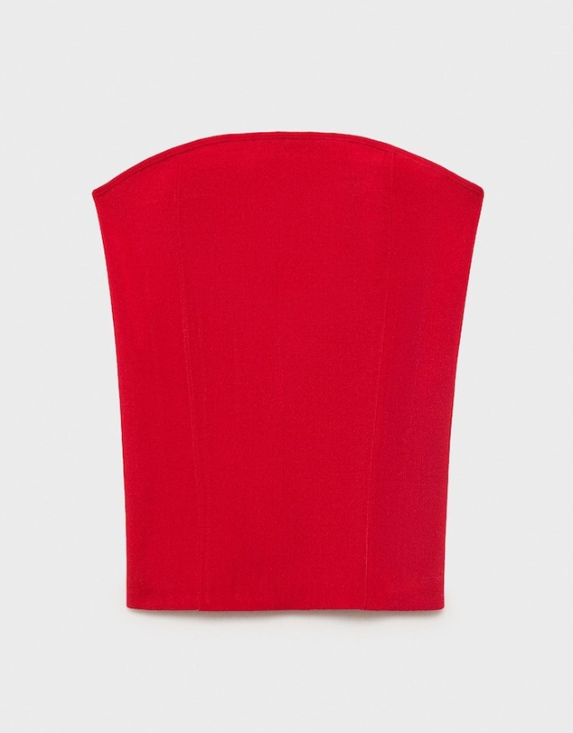 M.N.G - Gyal Strapless Fitted Top