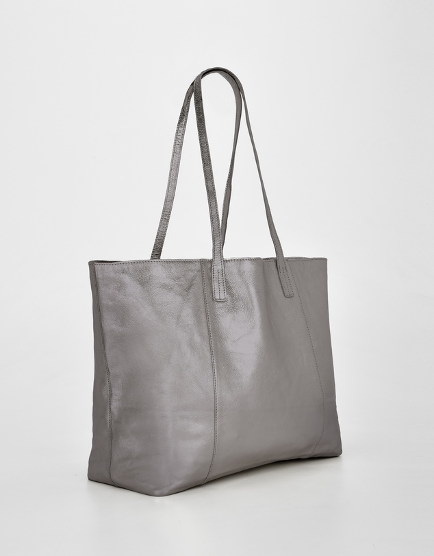 Cobb & Co - Elara Metallic Leather Tote