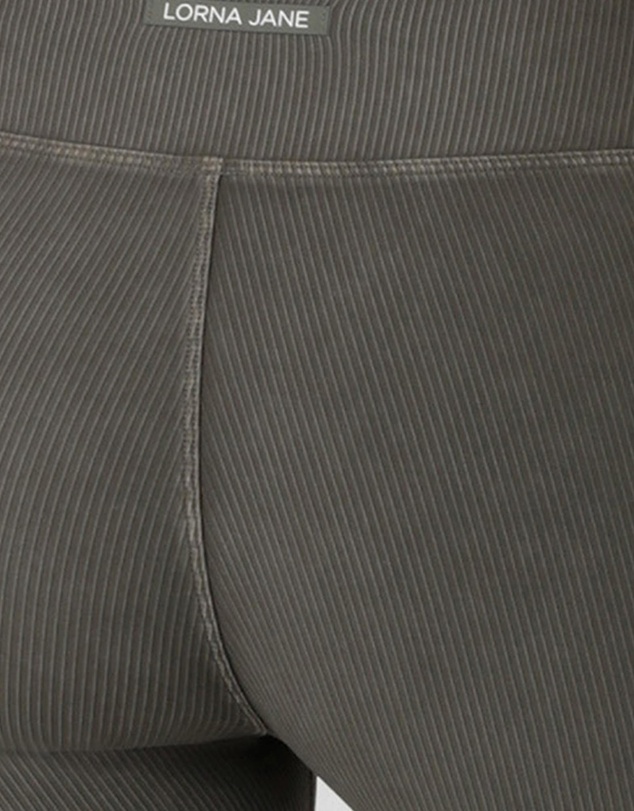 Lorna Jane - Perform Washed Rib Ankle Biter Leggings