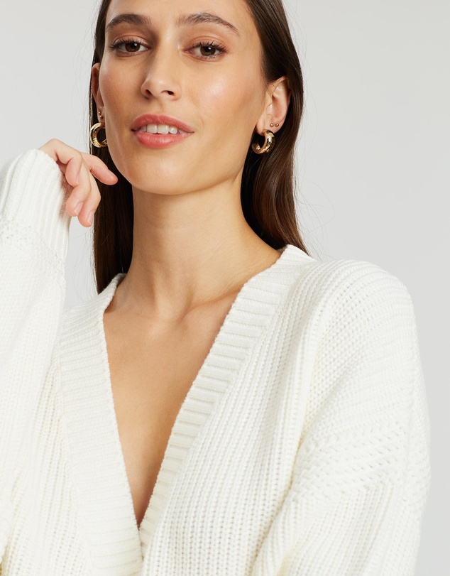 Jag - Chunky Cotton Cardigan