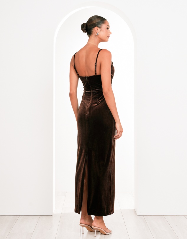 Pilgrim - Berlin Cowl Neck Velvet Gown