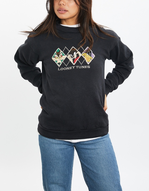 Vintage by The Real Deal - Pre Loved - 90s Looney Tunes Sweatshirt