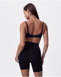 Bras N Things - Base Layers Mid Rise Shortie - Black