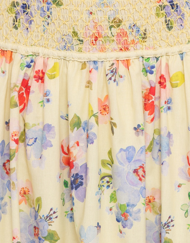 Petal & Pup - Saskia Maxi Skirt - Lemon Floral