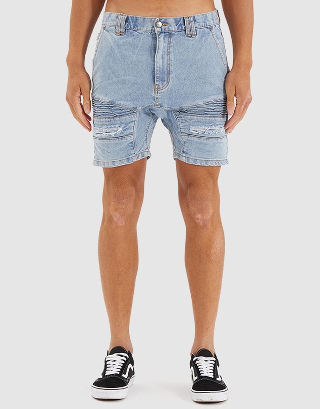 Nena & Pasadena - Viper Denim Shorts