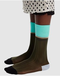 High Heel Jungle - Ivy League Tall Socks
