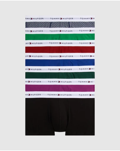 Tommy Hilfiger - 7-Pack Signature Print Trunks