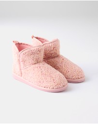 Kip&Co - Cupcake Sprinkle Sherpa Boots - Kids-Teens